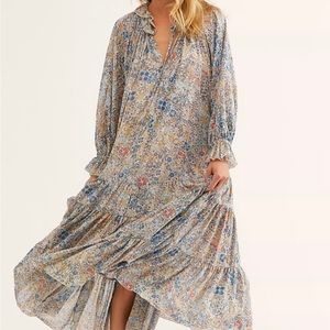 Feeling Groovy Anthro Maxi